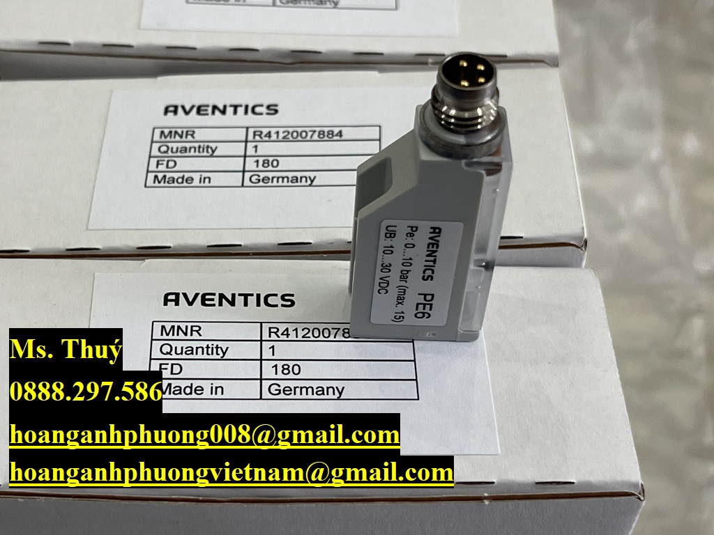 Cảm biến áp suất Aventics R412007884 - Cty Hoàng Anh Phương