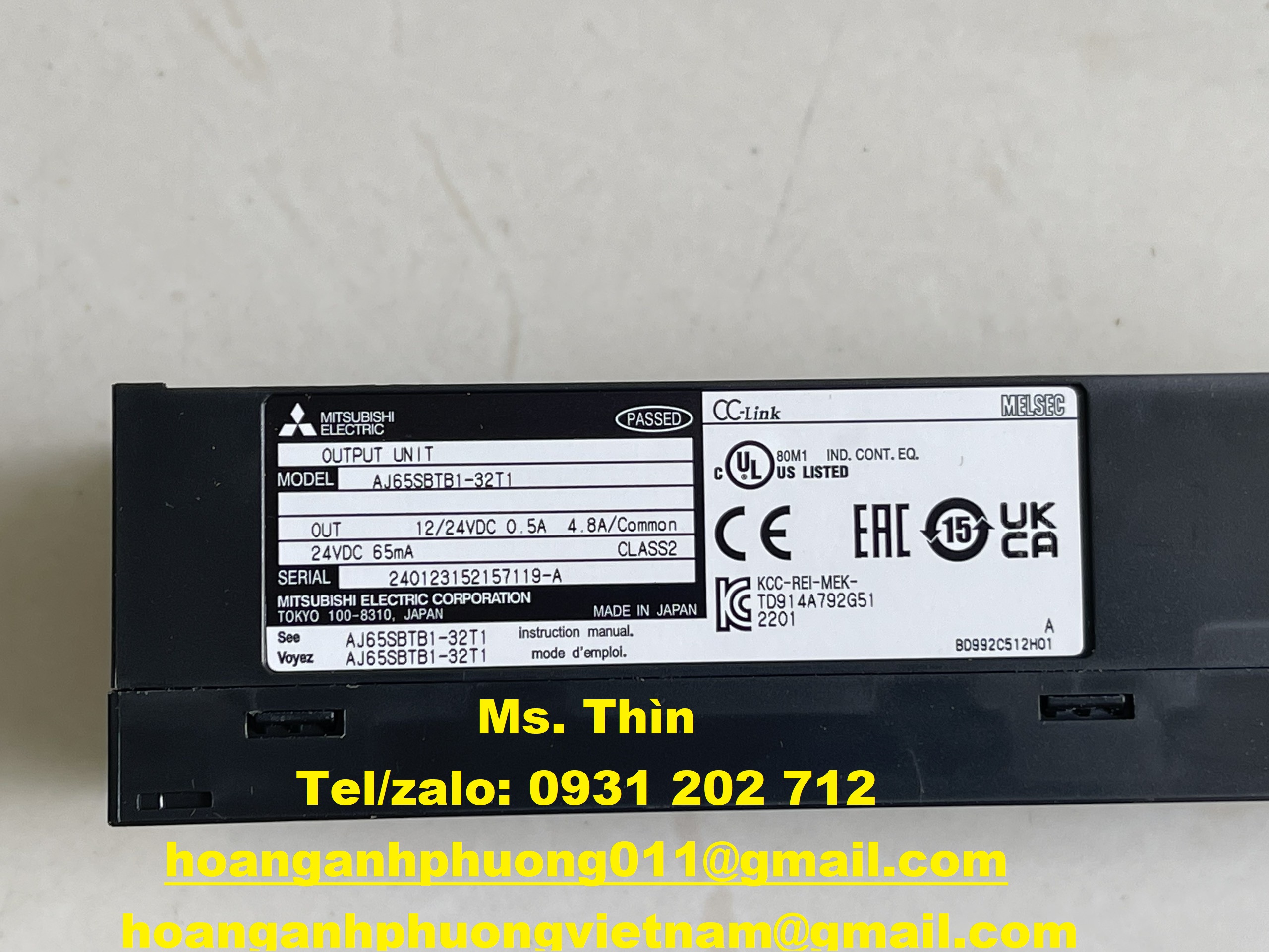 Module AJ65SBTB1-32T1 | Mitsubishi | hàng chính hãng | new 100%