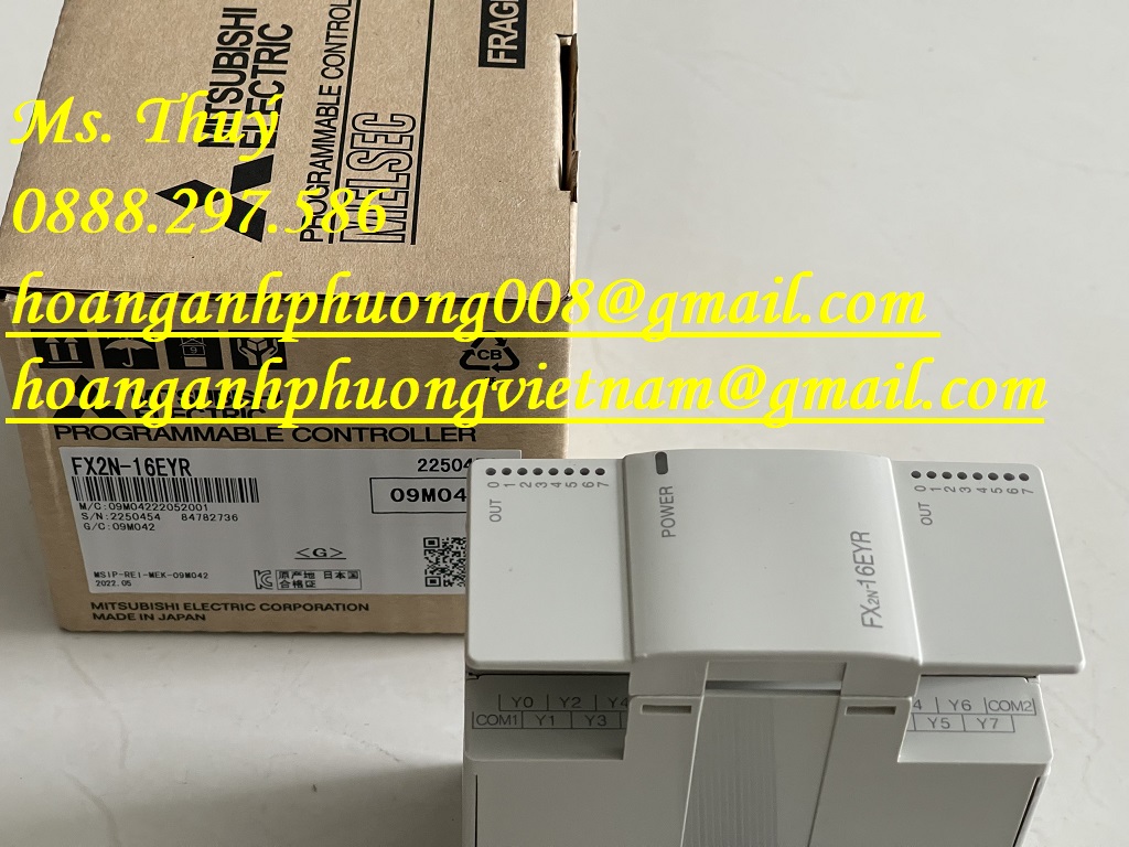 Mitsubishi FX2N-16EX-ES/UL - Bộ lập trình - Hàng chuẩn Japan