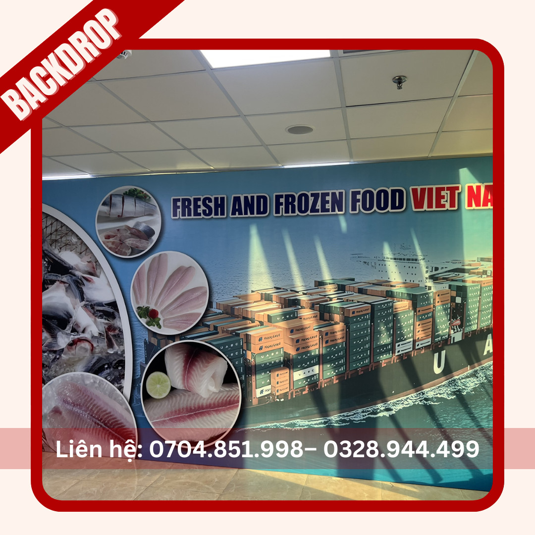 in bạt, thi công backdrop khai trương, decal các loại