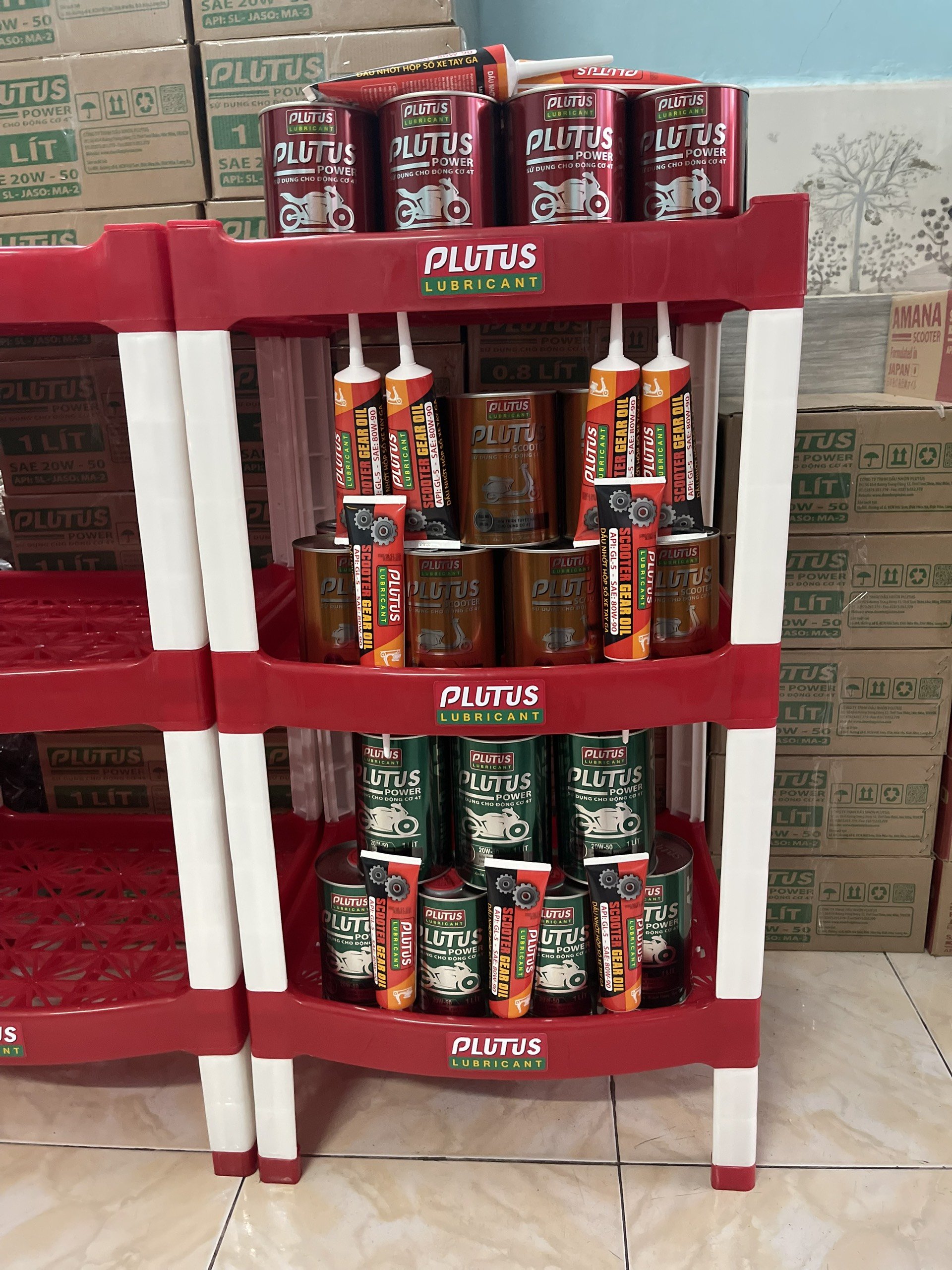 Phân phối dầu nhớt xe máy chính hãng tại An Giang