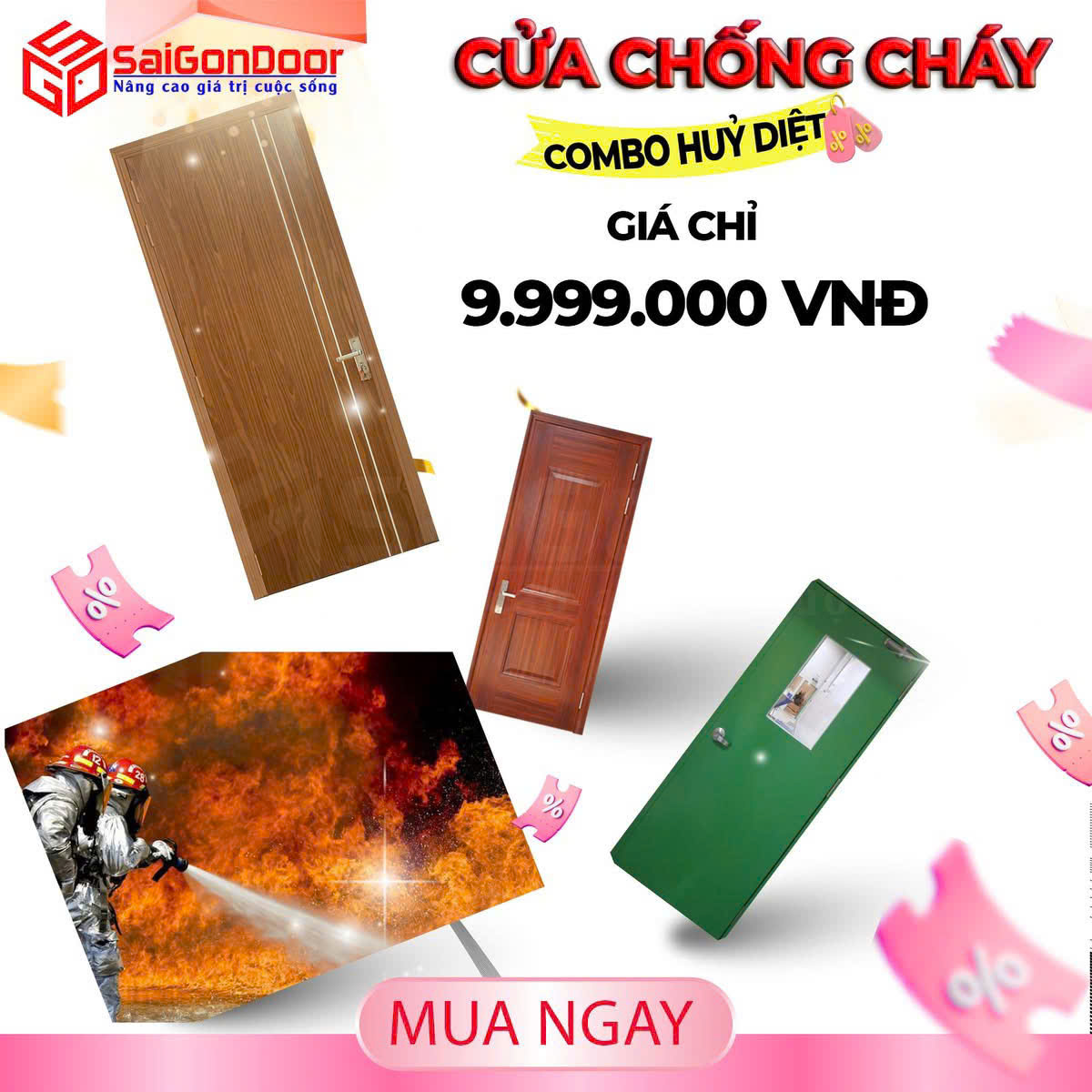 Cửa chống cháy: Giải pháp an toàn tối ưu và lá chắn vững chắc cho mọi công trình