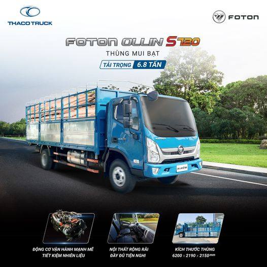 XE TẢI OLLIN S720 ( 6,8 TẤN )