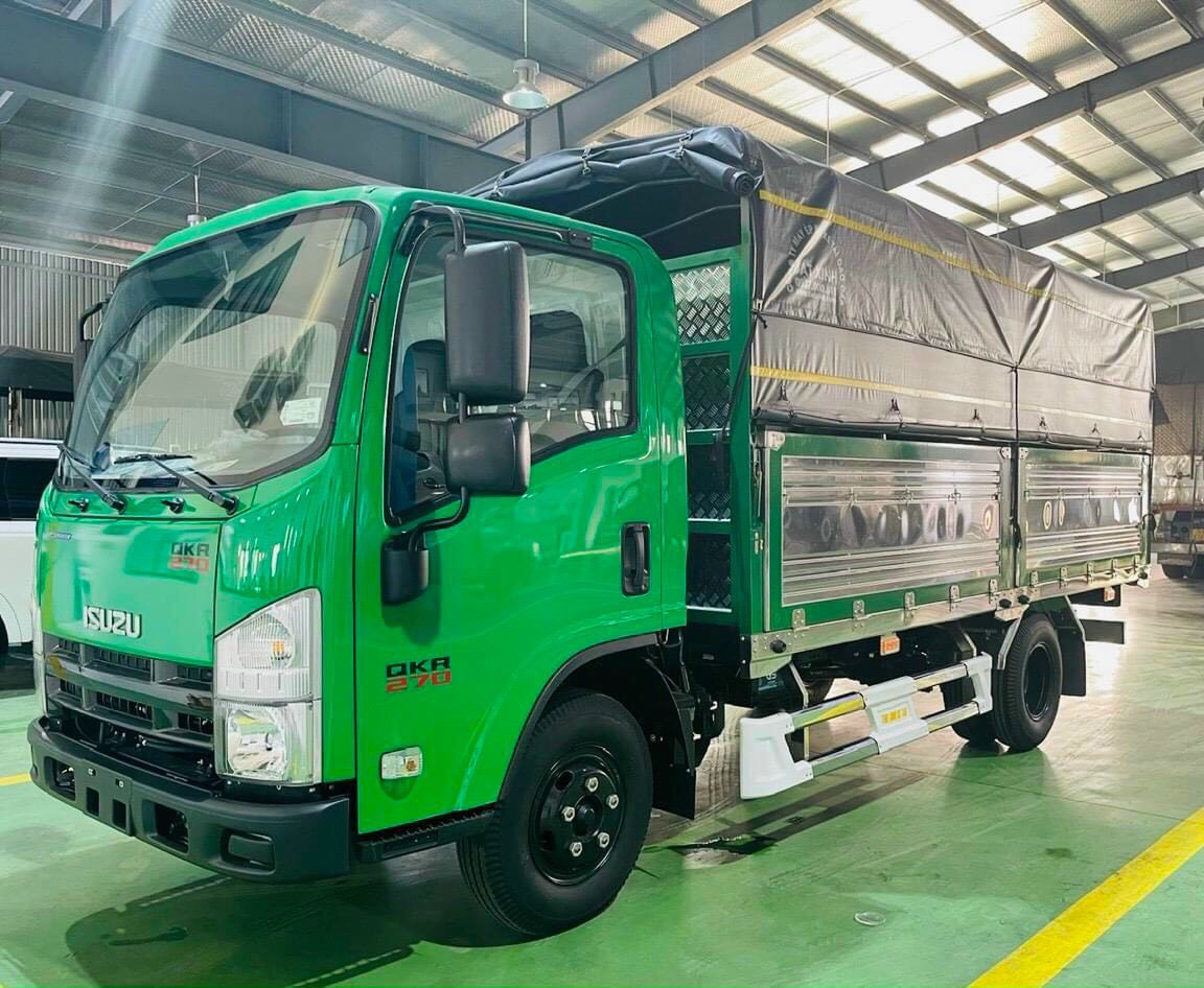 ISuZu QKR từ 2 tấn đến 15 tấn mới 100%, NH hổ trợ 80%