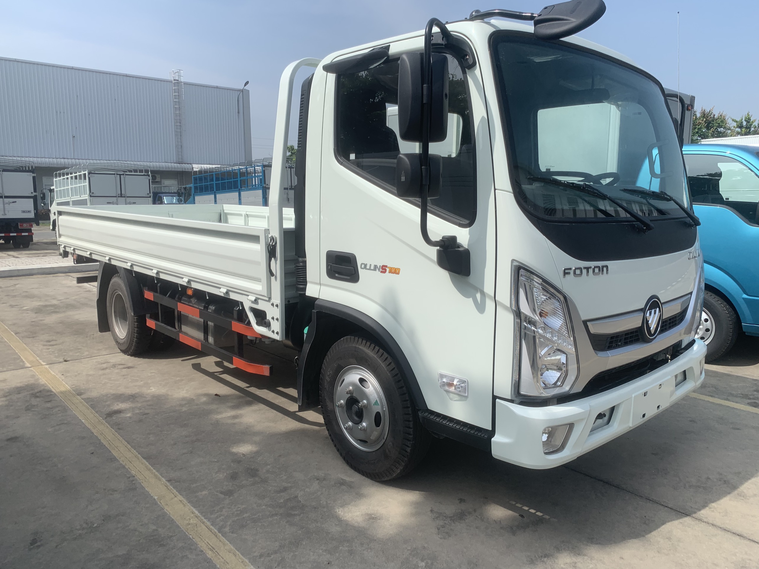 Xe tải OllinS700 thùng lửng 3,5 tấn