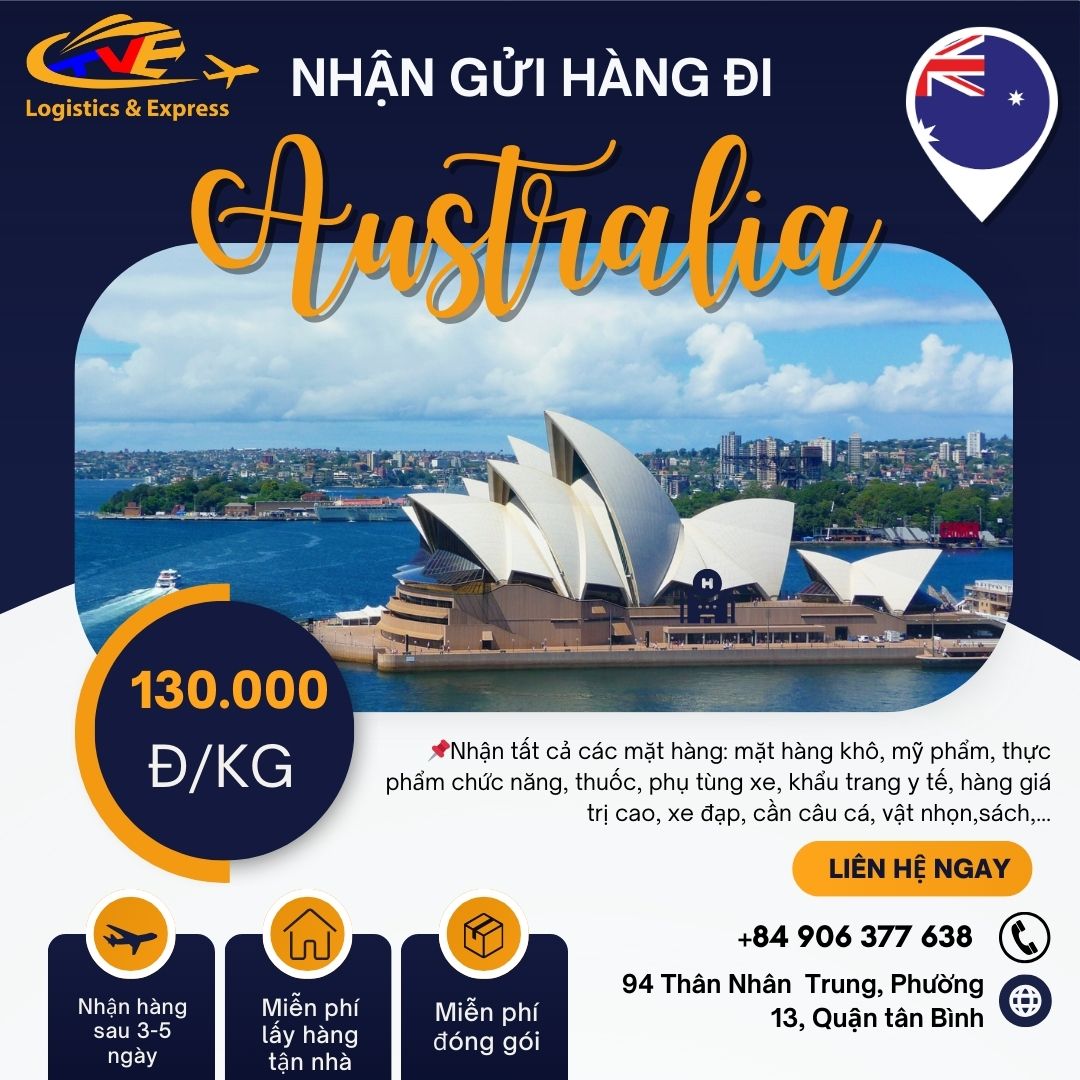 Gửi hàng đi Úc giá rẻ siêu nhanh Gửi hàng đi Úc giá rẻ siêu nhanh