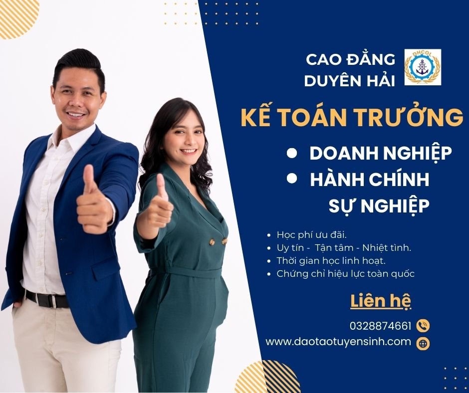 Khoá đào tạo chứng chỉ kế toán trưởng tại Hải Phòng