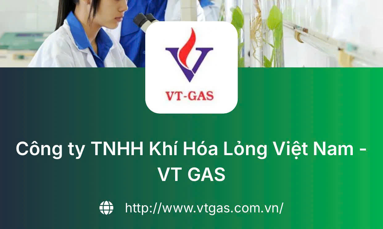 CTY KHÍ HÓA LỎNG VT GAS tuyển 4 thợ hàn đi làm ngay