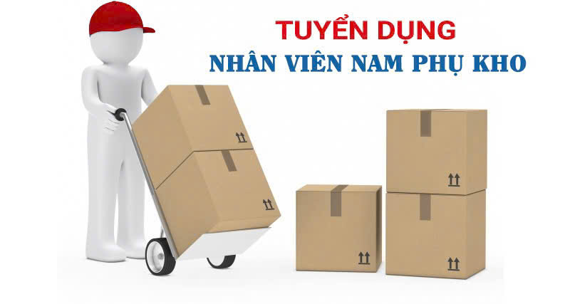 Tuyển CN phụ kho trong dây chuyền sản xuất nhựa màng co, màng PE