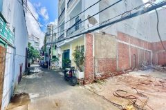 bán đất Phú Thuận (liền kề Phú Mỹ Hưng); 80m2; tiện xây mới 5 tầng; sổ đỏ cầm ta
