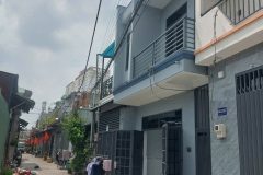 Nhà mới 1 lầu dt khủng 80m2  5,3mx15m gần bệnh viện quận 12