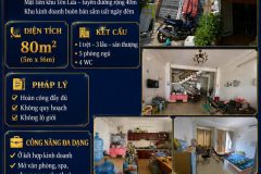 BÁN NHÀ MT ĐƯỜNG SỐ 7 – KHU TÊN LỬA
