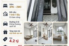 NHÀ LUNG LINH – CÁCH CHỢ HỒ HỌC LÃM 200M