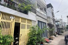 Nhà vị trí đẹp 1 lầu 4mx16m 3PN đông hưng thuận q12 giáp gò vấp