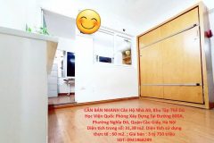 CẦN BÁN NHANH Căn Hộ Nhà A9, Khu Tập Thể Do Học Viện Quốc Phòng Xây Dựng Tại Q.