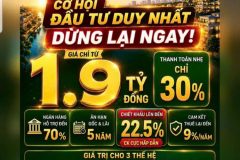 CHỈ CÓ TẠI VINHOMES HÓC MÔN – CƠ HỘI SỞ HỮU ĐẠI ĐÔ THỊ ĐẲNG CẤP.