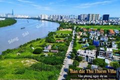 Bán lô góc mặt tiền đường 103-TML thuộc khu vila thủ thiêm , quận 2