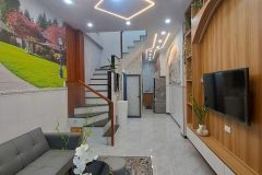 Nhà Gò Vấp dọn vào ở ngay - Tặng full nội thất, gần chợ Tân Sơn Nhất, hẻm thông