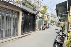 BÁN NHÀ MẶT TIỀN HẺM 95 LÊ VĂN LƯƠNG, QUẬN 7