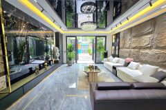 Phạm Hữu Lầu; 5x20m; nhà đẹp 4 tầng; tiện kinh doanh; xem nhà thích ngay