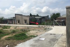 Bán 236 m đất hai mặt tiền đường nhựa