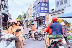 Nhà mới mặt tiền 5,3mx25m gần chợ kinh doanh buôn bán hiệp thành q12