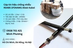 Cáp tín hiệu chống nhiễu RS485 1P24AWG Altek Kabel Đà Nẵng, Hà Nội, Khánh Hòa