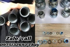 Ống ruột gà lõi thép bọc nhựa PVC/Đầu nối ống ruột gà