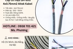 Cáp tín hiệu SH-500 4x0.75mm2 Altek Kabel Đà Nẵng, Hà Nội, Hồ Chí Minh