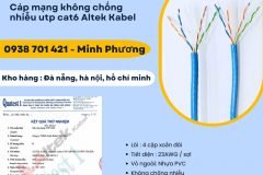 Cáp mạng không chống nhiễu utp cat6 Altek Kabel Gia Lai, Đắk Lắk, Lâm Đồng