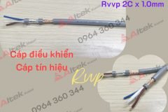 Cáp điều khiển PVC 2 lõi chống nhiễu/không chống nhiễu