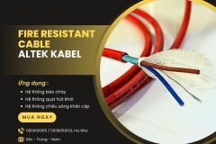 Cung cấp cáp chống cháy cho hệ thống chiếu sáng khẩn cấp