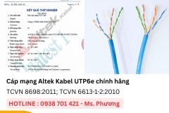 Cáp mạng Altek Kabel UTP6e chính hãng