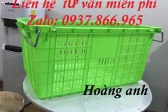 Địa chỉ tin cậy bán sóng nhựa, sọt có quai tại Hà Nội