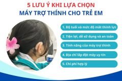 5 Lưu ý khi lựa chịn máy trợ thính cho trẻ em
