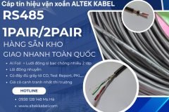 Cáp tín hiệu vặn xoắn RS485 1PAIR/2PAIR hiệu Altek Kable