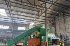 Máy ép chai nhựa, Máy ép phế liệu thủy lực