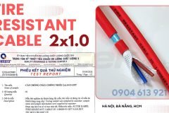 Cáp tín hiệu báo cháy chống cháy chống nhiễu 2x1.5mm2 Altek Kabel