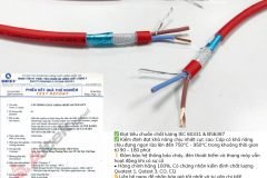 Cáp tín hiệu chống cháy chống nhiễu Altek kabel 2x0.75/2x1.0/2x1.5/2x2.5