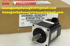 Motor Yaskawa SGMAS-02ACA21 servo điều khiển tốc độ , vị trí