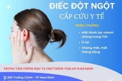 ĐIẾC ĐỘT NGỘT - CẤP CỨU Y TẾ