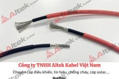 Cáp điện solar 4mm - Cáp điện mặt trời Altek Kabel