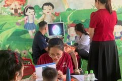 Chương trình khám sàng lọc miễn phí cho trẻ mầm non tại Giao Thuỷ