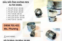 Đầu nối ống không răng tại Đà Nẵng, Hà Nội, Hồ Chí Minh