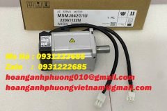 Motor panasonic MSMJ042G1U 400W hàng giá tốt - bền bỉ
