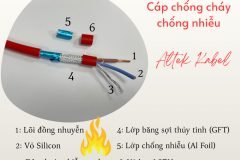 Cáp tín hiệu báo cháy - Chống cháy - Chống nhiễu Altek Kabel