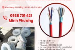 Cáp chống cháy chống nhiễu 2 lõi 1.0mm2 Altel Kabel giao ngay – toàn quốc