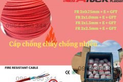 Dây báo cháy, chống cháy chống nhiễu 1Px1.5mm Altek Kabel