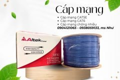 Cáp mạng LAN cho hệ thống camera IP công trình