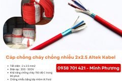 Cáp chống cháy chống nhiễu 2x2.5mm2 chính hãng Quảng Ngãi, Bình Định, Phú Yên